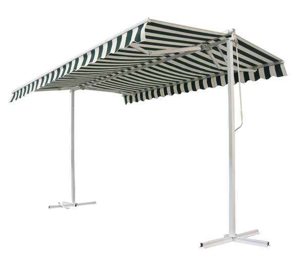 Free Standing Bouble Slope Awning A9100